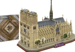 MAQUETTE 3D - 128 PIECES-NATIONAL GEOGRAPHIC - NOTRE DAME DE PARIS
