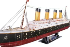 MAQUETTE 3D TITANIC 88CM- LUMINEUX LED 266 PIECES