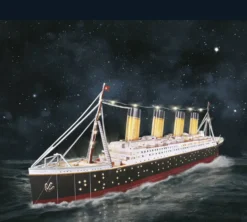 MAQUETTE 3D TITANIC 88CM- LUMINEUX LED 266 PIECES
