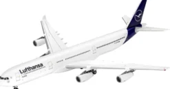 MAQUETTE112 PIECES - A340-300 LUFTHANSA NEW LIVERY