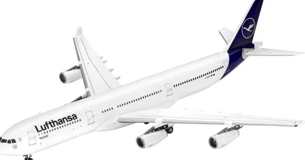 MAQUETTE112 PIECES - A340-300 LUFTHANSA NEW LIVERY
