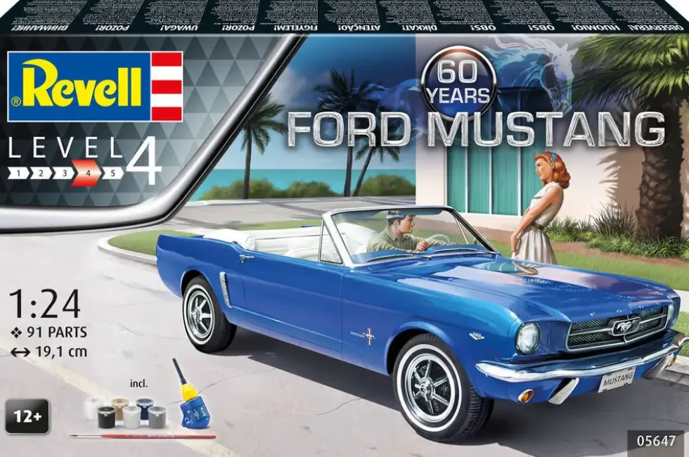 MAQUETTE 91 PIECES - 60EME ANNIVERSAIRE FORD MUSTANG