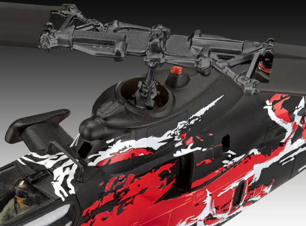 MAQUETTE 79 PIECES - FLYING BULLS AH-1F COBRA