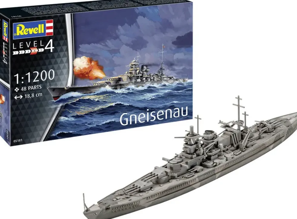 MAQUETTE 408 PIECES -GNEISENAU