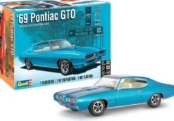 MAQUETTE - 69 PONTIAC GTO THE JUDGE 2 N 1 - 1/24