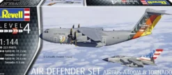 2 MAQUETTES 223 PIECES -AIR DEFENDER