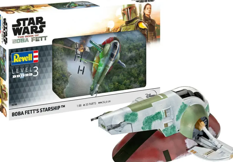MAQUETTE - THE MANDALORIAN : BOBA FETT'S STARSHIP - 1/88