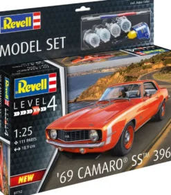 MAQUETTE - VOITURE - MODEL SET 1969 CAMARO SS