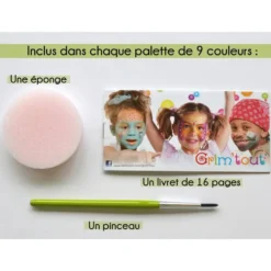 MAQUILLAGE 9 COULEURS CARNAVAL