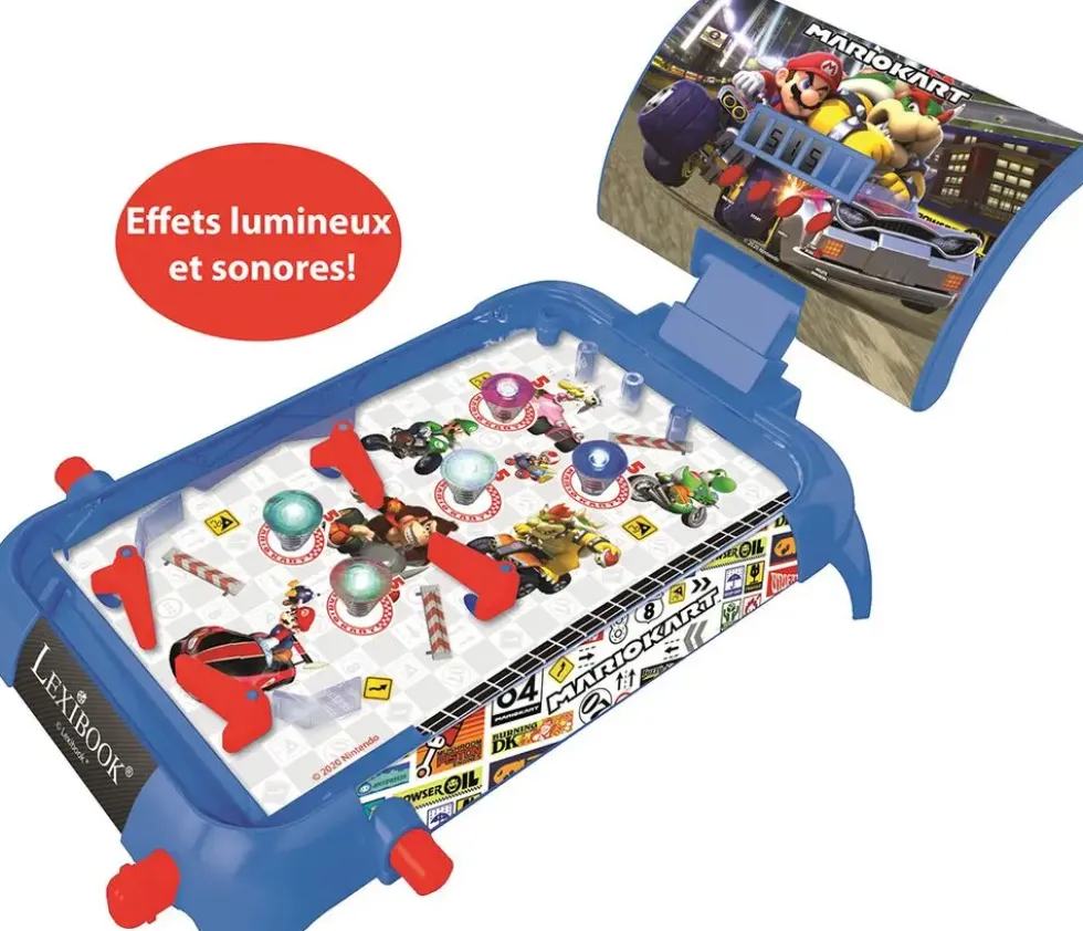 MARIO KART - FLIPPER ELECTRONIQUE