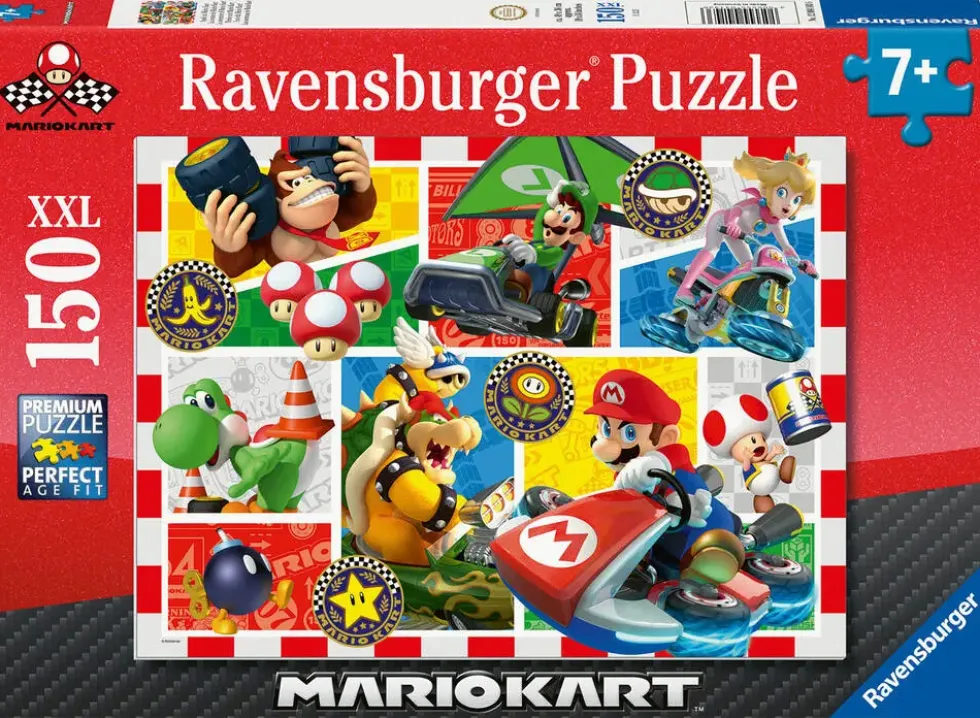 MARIO KART - PUZZLE 150 PIECES XXLLA COURSE DE MARIO KART