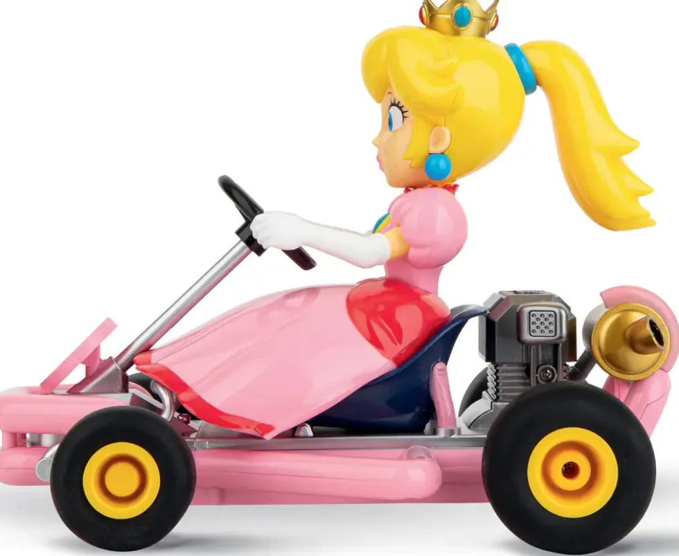 MARIO KART - VEHICULE PIPE KART PEACH 2.4 GHZ RADIOCOMMANDE