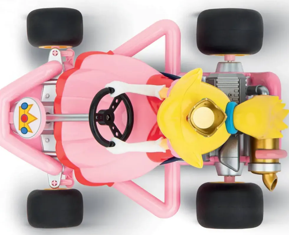 MARIO KART - VEHICULE PIPE KART PEACH 2.4 GHZ RADIOCOMMANDE