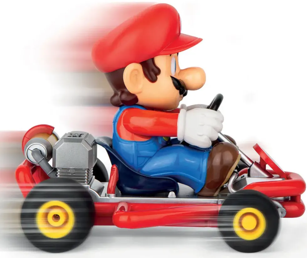 MARIO KART - VEHICULE PIPE KART MARIO 2.4 GHZ RADIOCOMMANDE