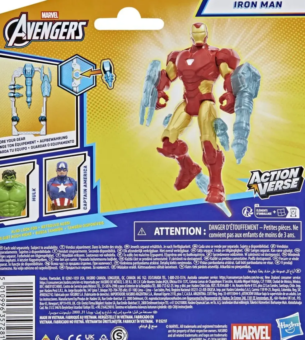 MARVEL AVENGERS ACTIONVERSE IRON MAN