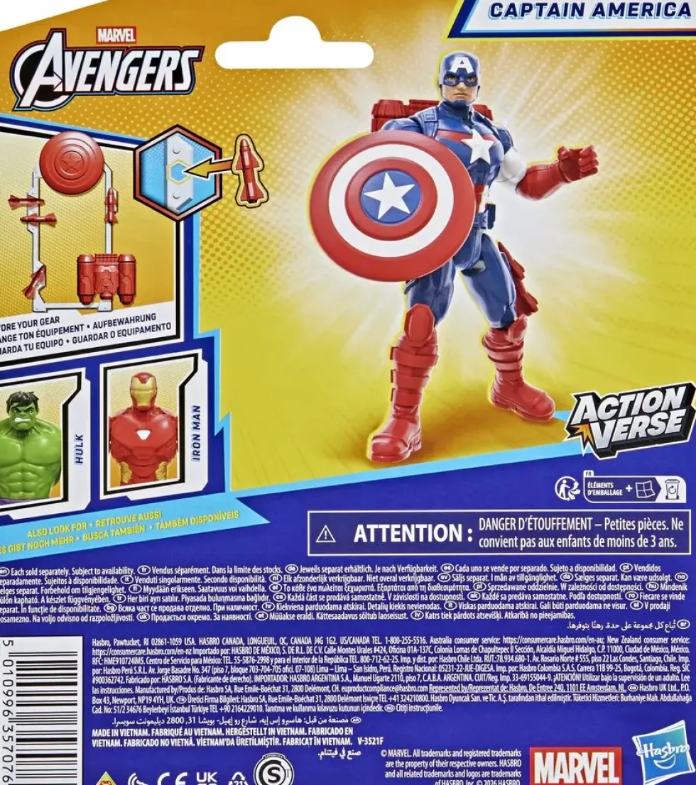MARVEL AVENGERS ACTIONVERSE CAPTAIN AMERICA