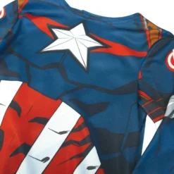 MARVEL - AVENGERS - CAPTAIN AMERICA DEGUISEMENT - TAILLE L 7-8 ANS