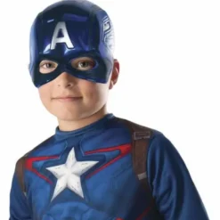 MARVEL - AVENGERS - CAPTAIN AMERICA - DEGUISEMENT DEMI MASQUE