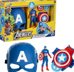 MARVEL AVENGERS CAPTAIN AMERICA - PACK BOUCLIER D’ATTAQUE