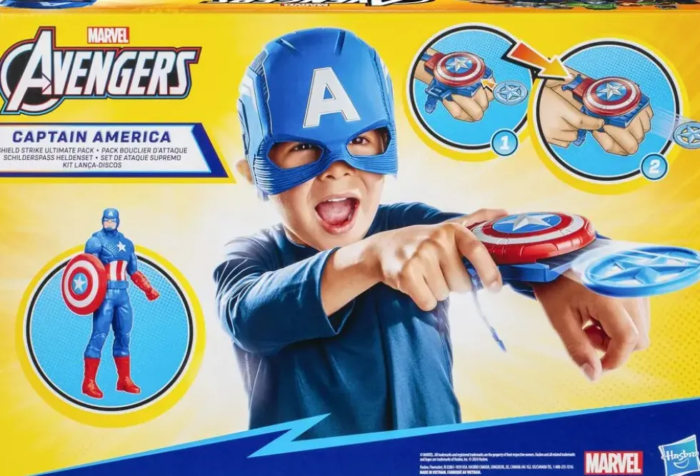 MARVEL AVENGERS CAPTAIN AMERICA - PACK BOUCLIER D’ATTAQUE