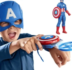 MARVEL AVENGERS CAPTAIN AMERICA - PACK BOUCLIER D’ATTAQUE