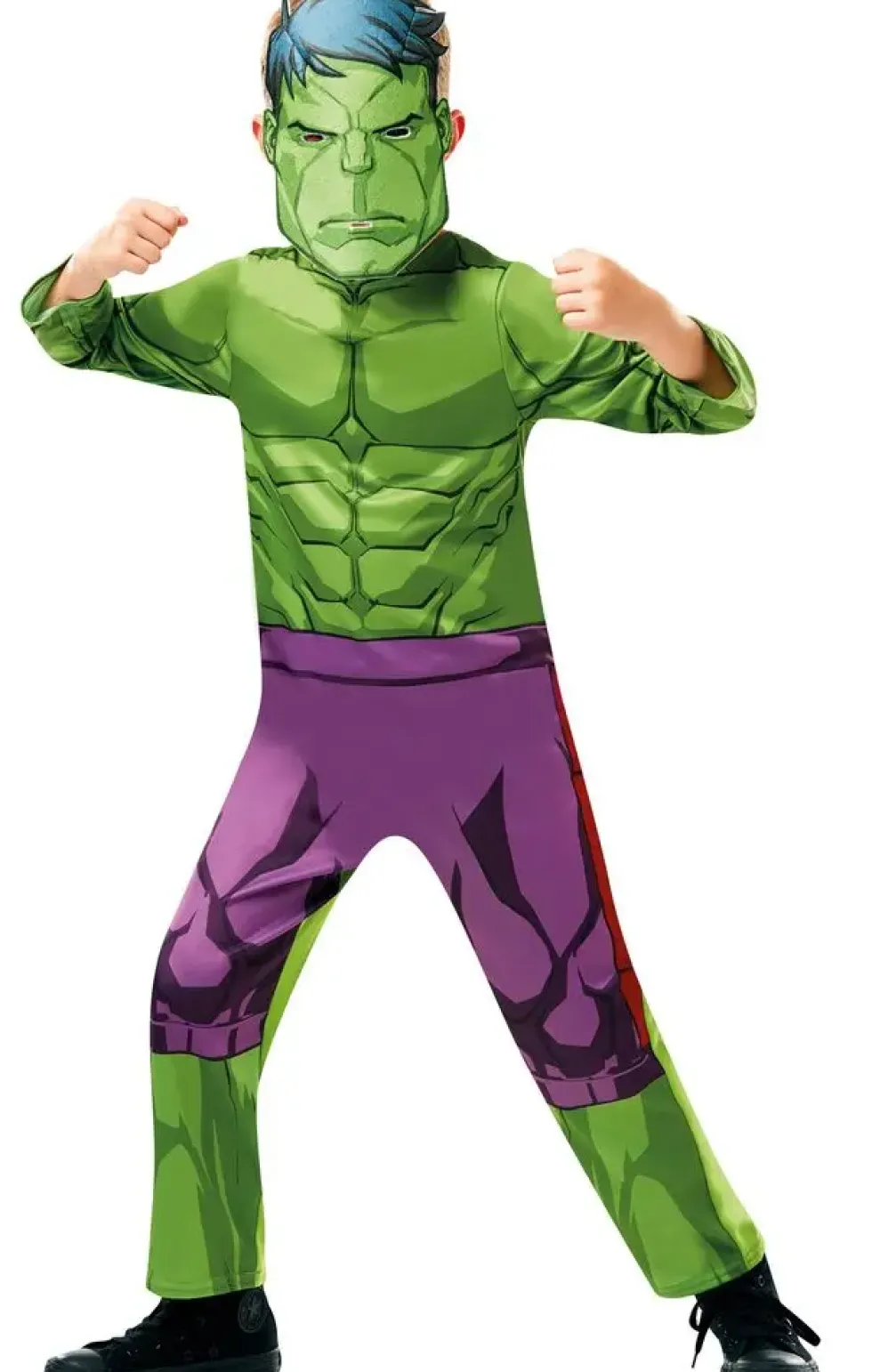 MARVEL - AVENGERS - DEGUISEMENT HULK - CLASSIQUE TAILLE S 3-4 ANS