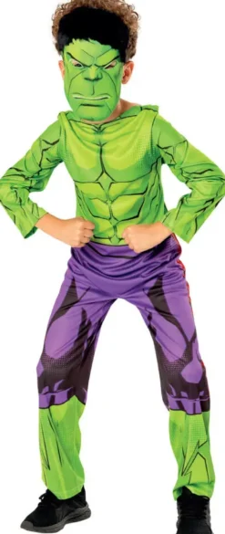 MARVEL - AVENGERS - DEGUISEMENT - HULK - TAILLE M 5-6 ANS