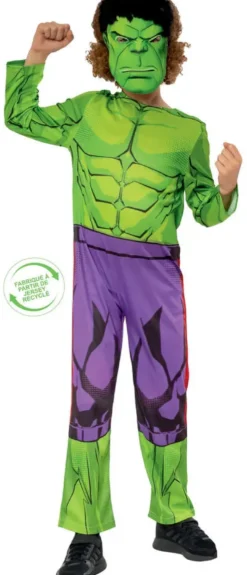 MARVEL - AVENGERS - DEGUISEMENT - HULK - TAILLE S 3-4 ANS