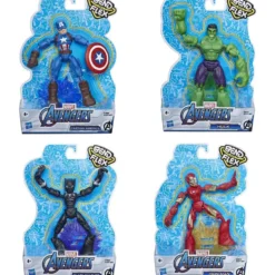 MARVEL - AVENGERS - FIGURINE - BEND AND FLEX 15CM