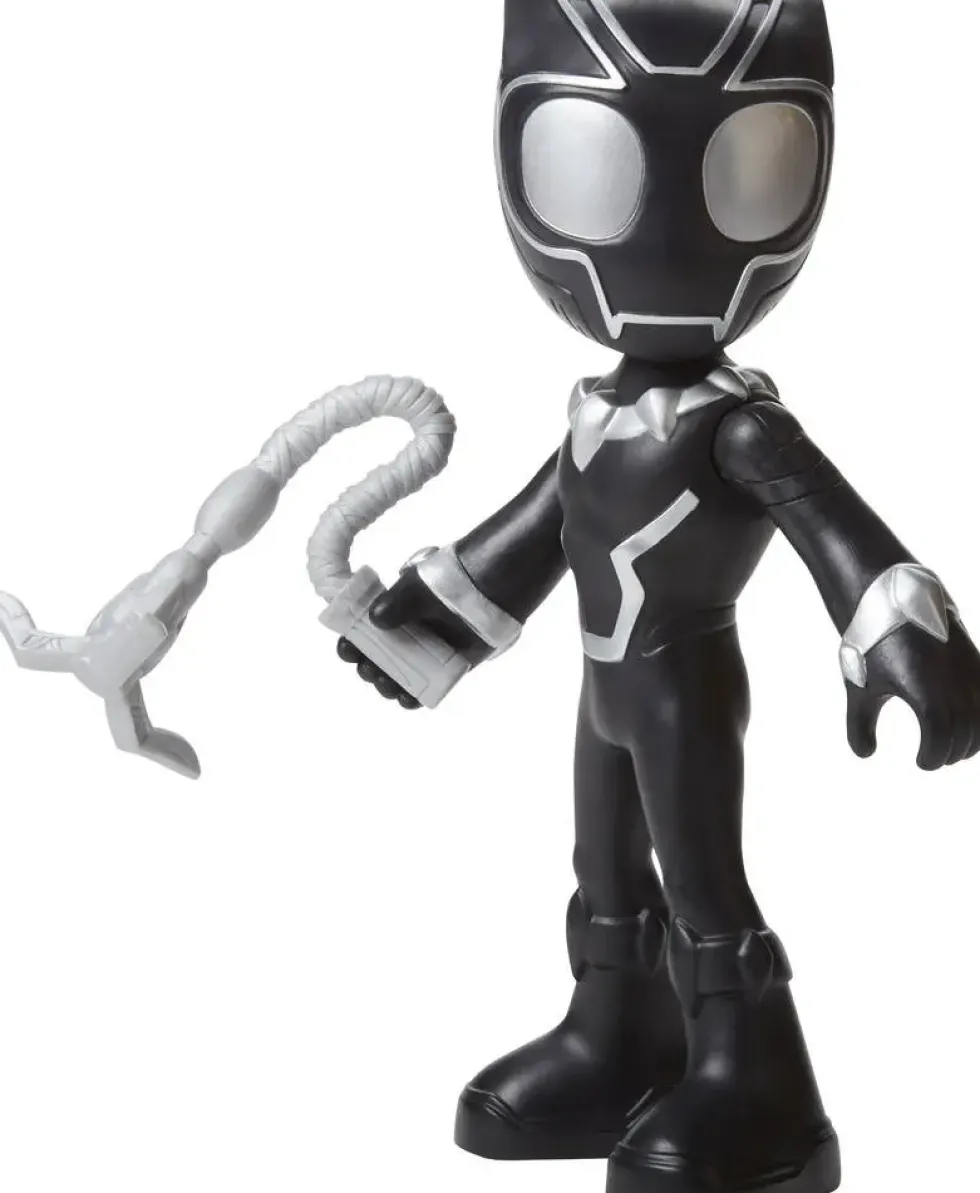 MARVEL - AVENGERS - FIGURINE - SPIDEY - BLACK PANTHER 23 CM