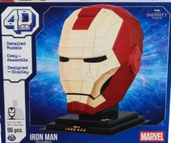 MARVEL - AVENGERS - IRON MAN - 4D BUILD - CASQUE 96 PIECES