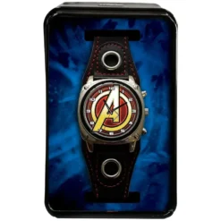 MARVEL AVENGERS - MONTRE ANALOGIQUE DANS BOITE METAL