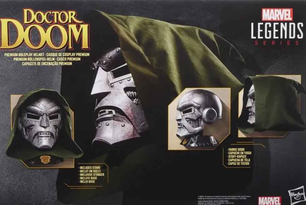 MARVEL CASQUE DOCTOR DOOM REPLIQUE LEGEND SERIES 1/1