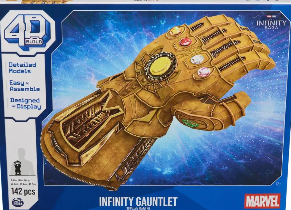 MARVEL - 4D BUILD - GANT DE L'INFINI DE THANOS 142 PIECES