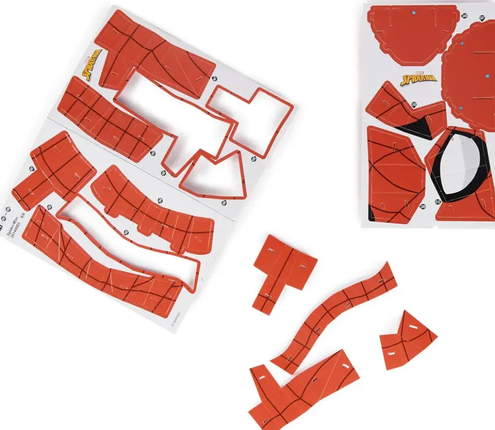 MARVEL - 4D BUILD - MASQUE SPIDERMAN 82 PIECES