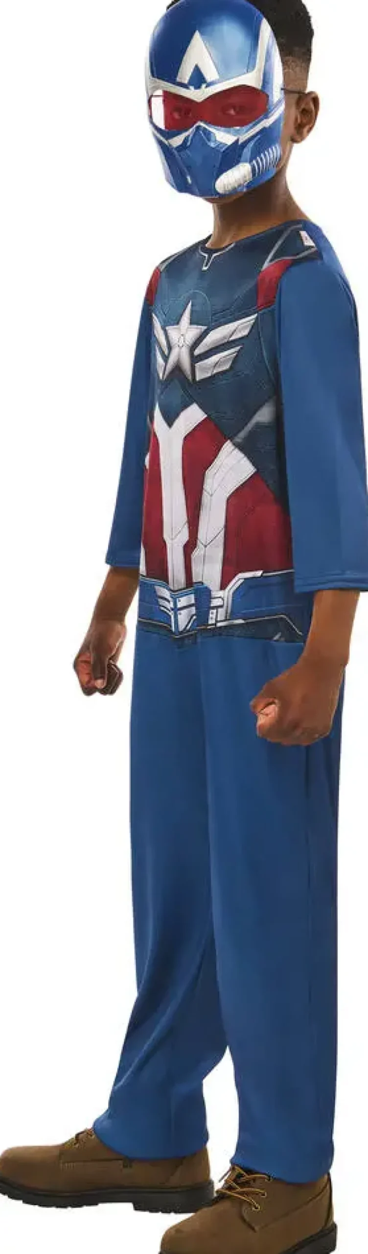 MARVEL - DEGUISEMENT CAPTAIN AMERICA BRAVE NEW WORLD TAILLE 3-4 ANS