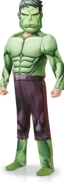 MARVEL - DEGUISEMENT LUXE HULK - TAILLE L 7-8 ANS