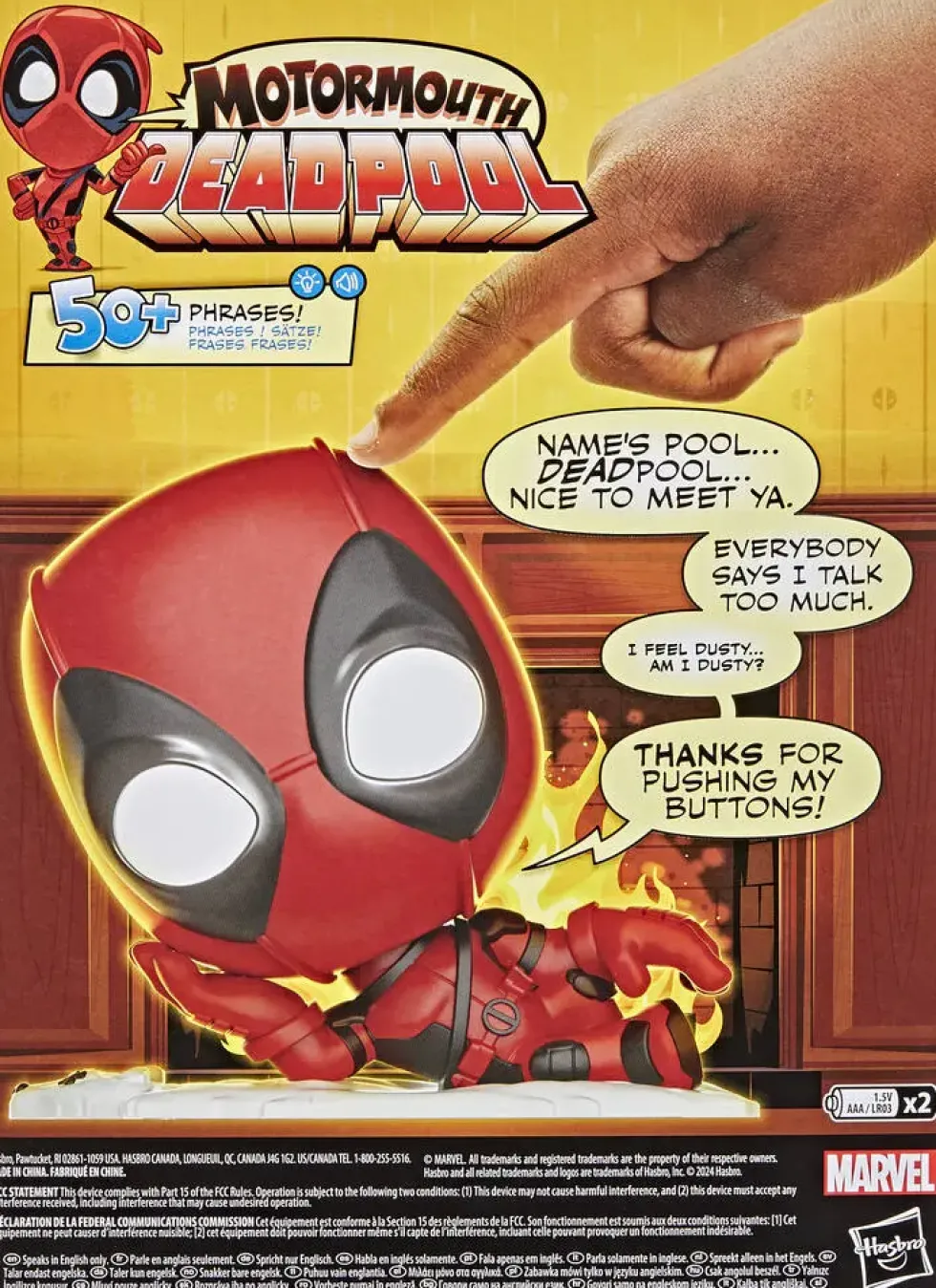 MARVEL - FIGURINE DEADPOOL MOTOR MOUTH
