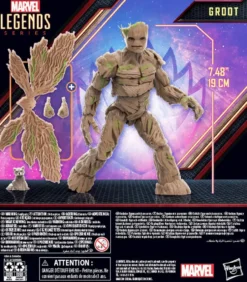 MARVEL - GARDIENS DE LA GALAXIE - FIGURINE - MARVEL LEGENDS GROOT 15CM