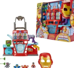 MARVEL IRON MAN AND HIS AWESOME FRIENDS - QG D'IRON MAN