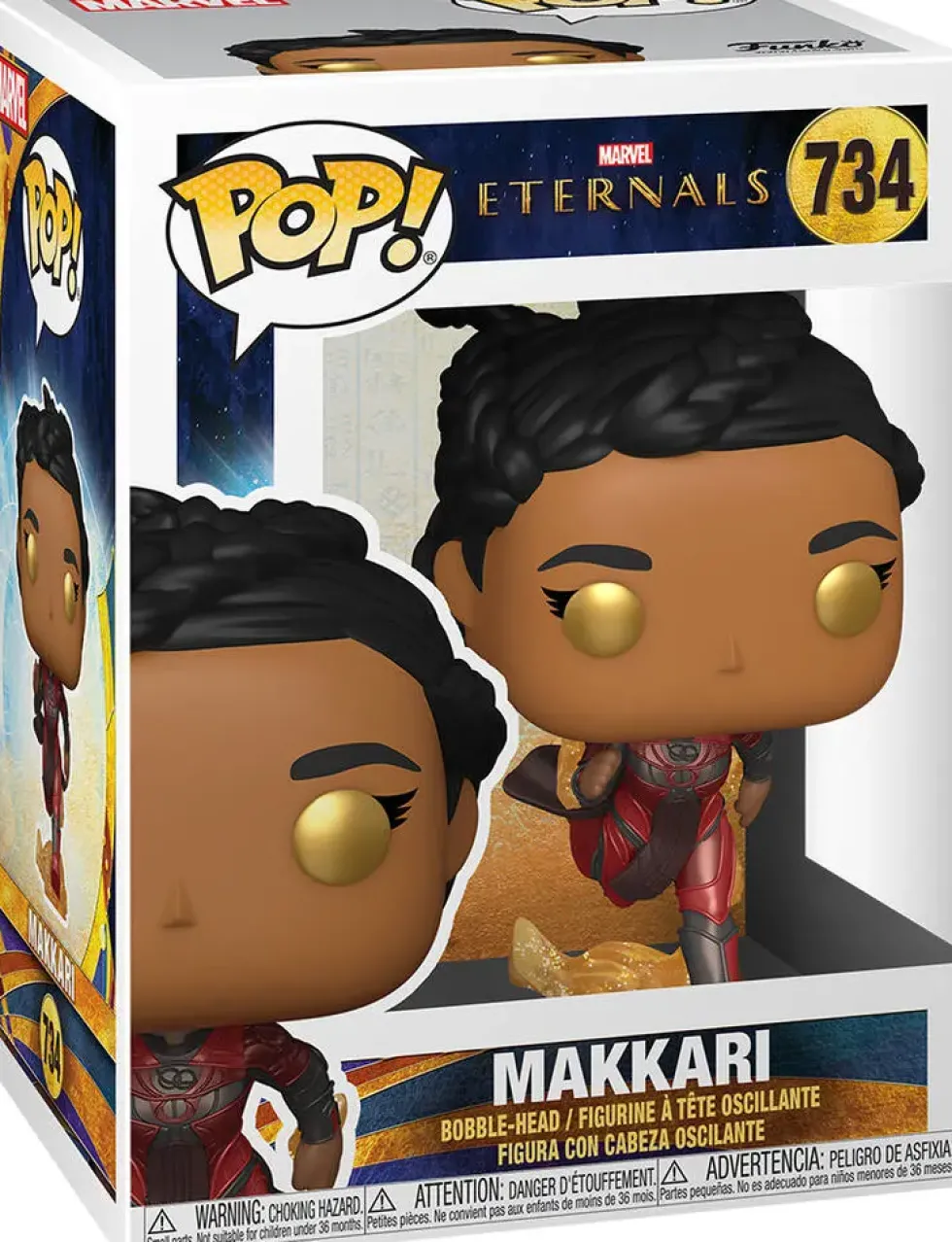 MARVEL LES ETERNELS - FIGURINE POP - MAKKARI
