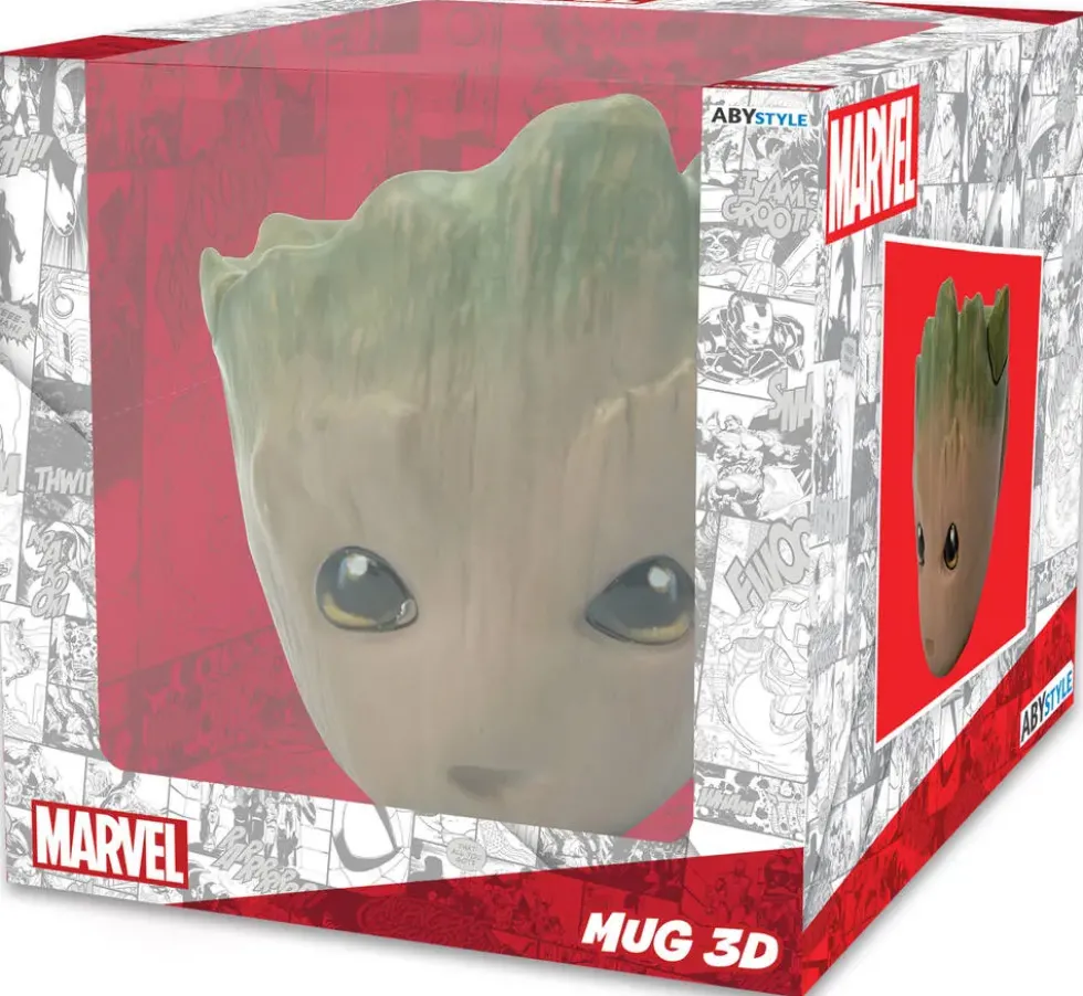 MARVEL - MUG 3D 30 CL - GROOT