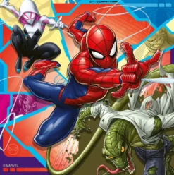 MARVEL SPIDER-MAN - PUZZ 3X49 PIECESATTAQUE SPECIALE