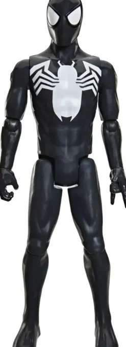 MARVEL SPIDER-MAN TITAN SERIES SPIDER-MAN EN COSTUME NOIR