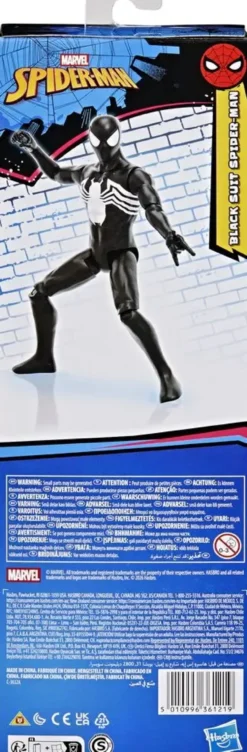 MARVEL SPIDER-MAN TITAN SERIES SPIDER-MAN EN COSTUME NOIR