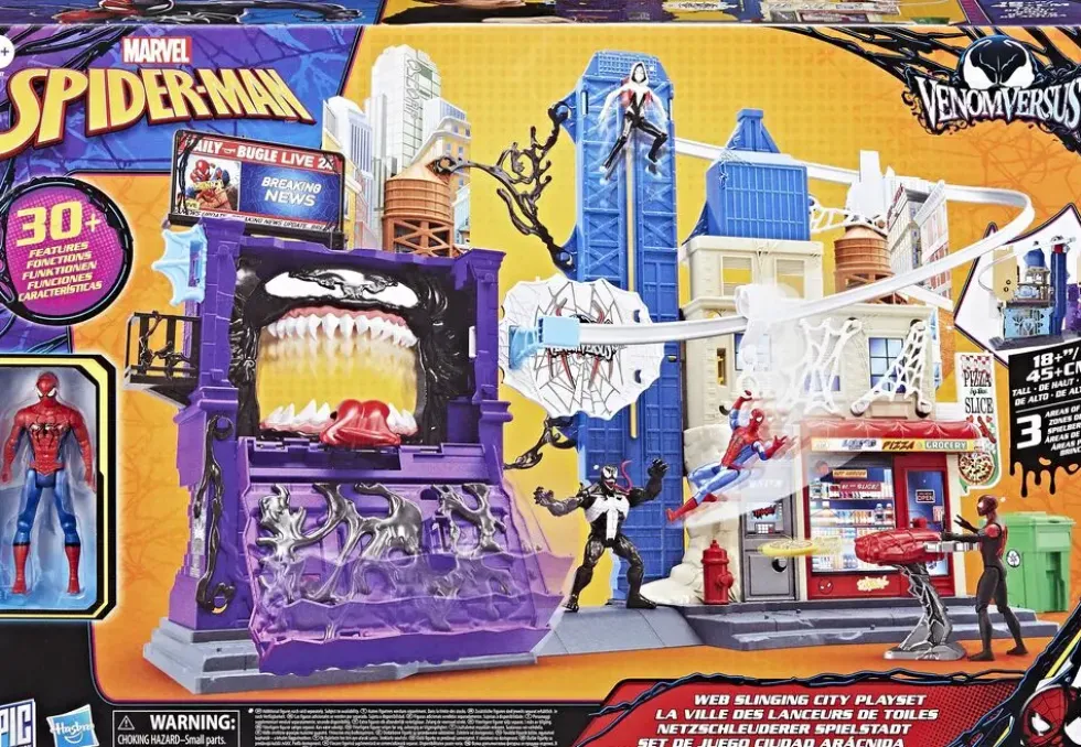 MARVEL SPIDER-MAN VENOMVERSUS - LA VILLE DES LANCEURS DE TOILES