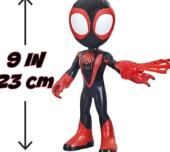 MARVEL SPIDEY ET SES AMIS EXTRANSFORMERS ORDINAIRES GRANDE FIGURINE MILES MORALES : SPIDER-MAN