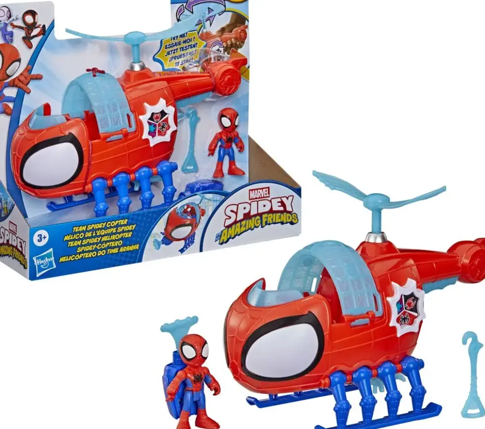 MARVEL SPIDEY ET SES AMIS EXTRAORDINAIRES - HELICO DE L'EQUIPE SPIDEY