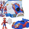MARVEL SPIDEY ET SES AMIS EXTRANSFORMERS ORDINAIRES ARACHNO-BOLIDE DE SPIDEY