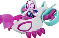 MARVEL SPIDEY ET SES AMIS EXTRANSFORMERS ORDINAIRES HELICO DE GHOST-SPIDER